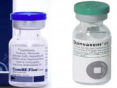 Hết vắc xin 5 trong 1 Quinvaxem, trẻ sẽ được tiêm bù vắc xin thay thế vào tuần sau